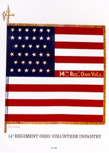 14th ovi regimental flag